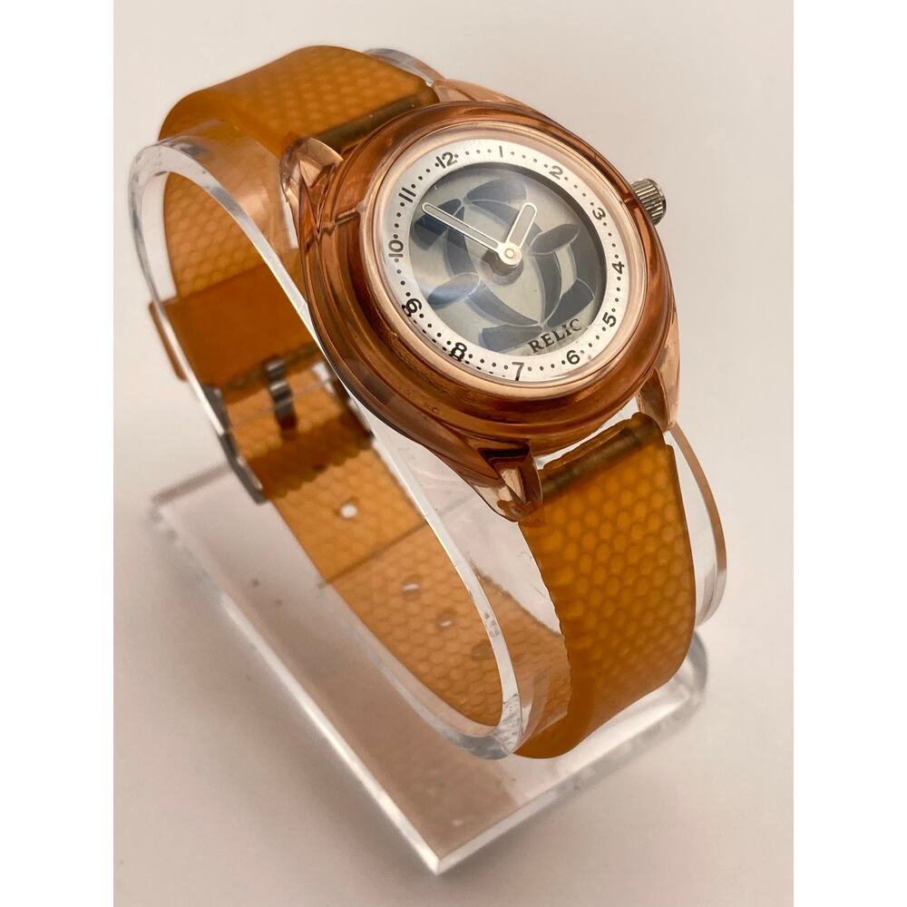 Relic ZR90580 Womens Analog Digital Watch 32mm -Fresh Battery-Seconds In Digital - Picture 5 of 11